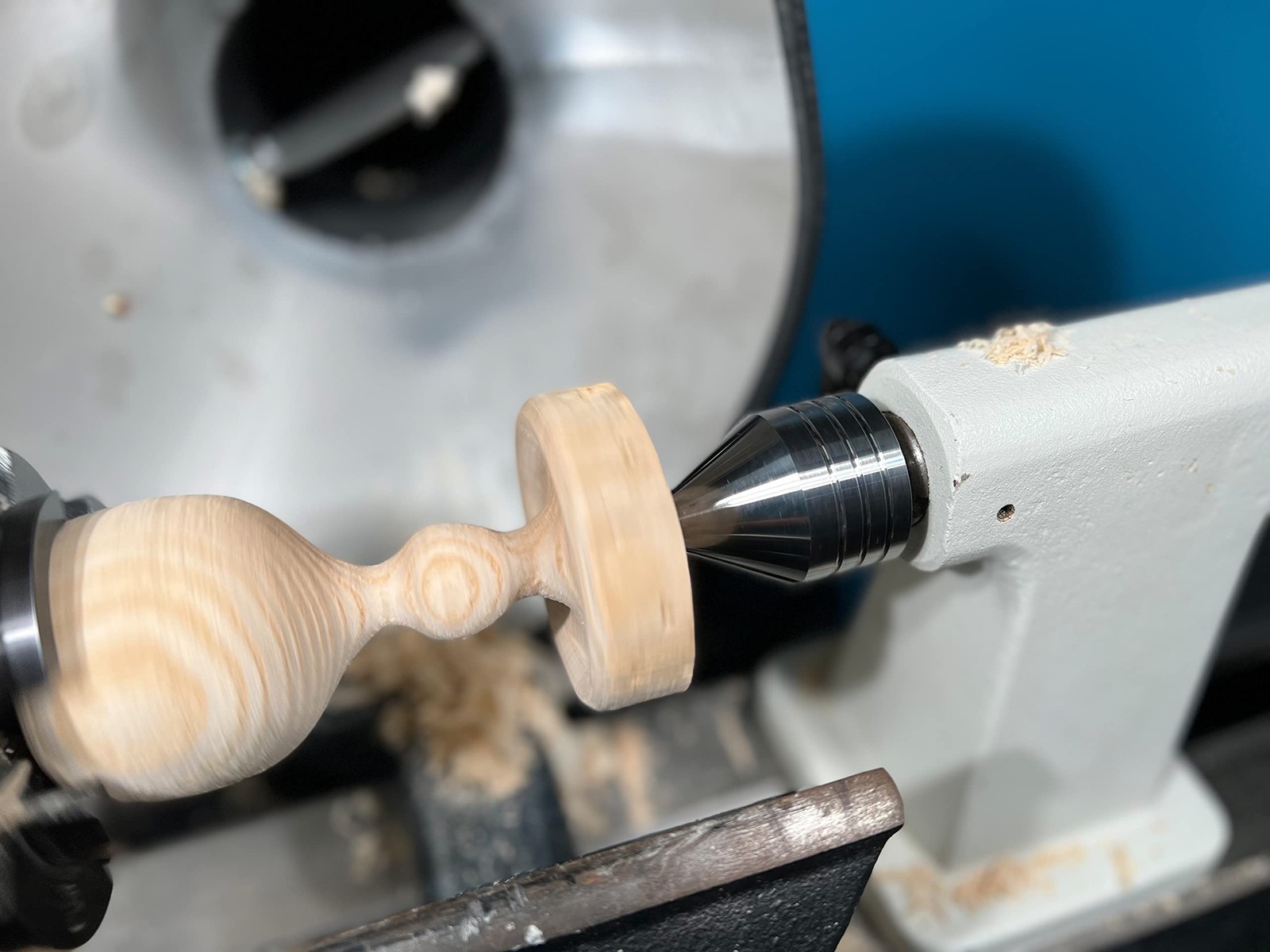 Wood Lathe Carbide Tipped Live Center 2MT Morse Taper Shank 8mm Tip 60 Degree
