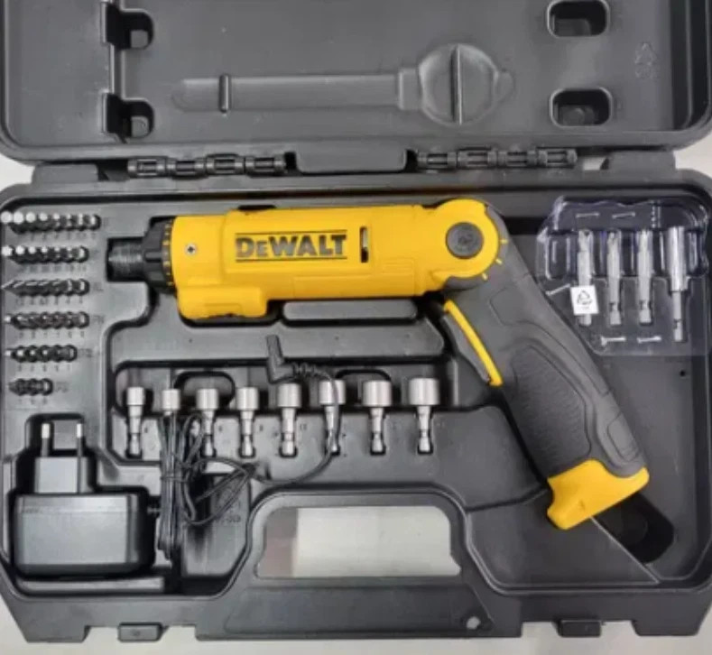 DeWalt DCF008 8V MAX Screwdriver 45pc Bit Set 1.5Ah Battery Kit Gyroscopic 220V