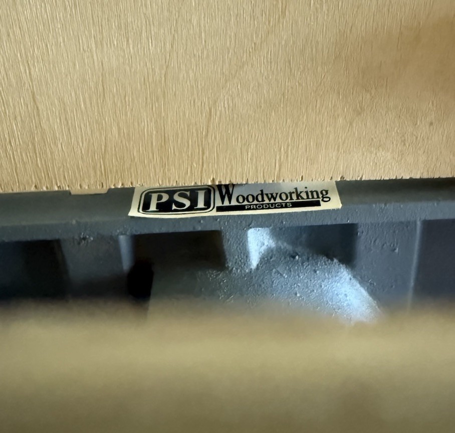 Precision Table Saw PSI woodworking Products 4” Blade With Custom Wood Base