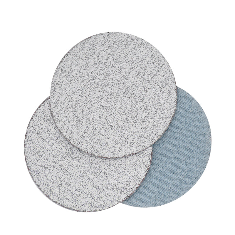 3&Prime; – 75mm Dry Sanding Disc Sandpaper Hook & Loop Pad Sheet Grit P60 – 1200 White
