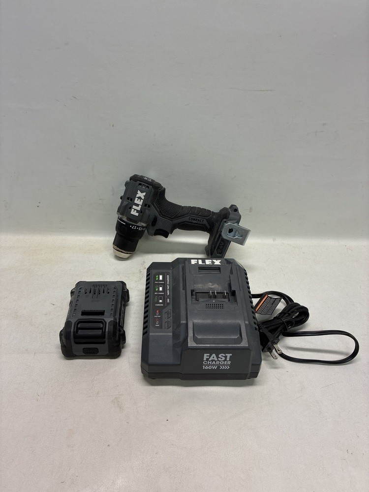 FLEX FX131 Compact Drill with Battery and Charger