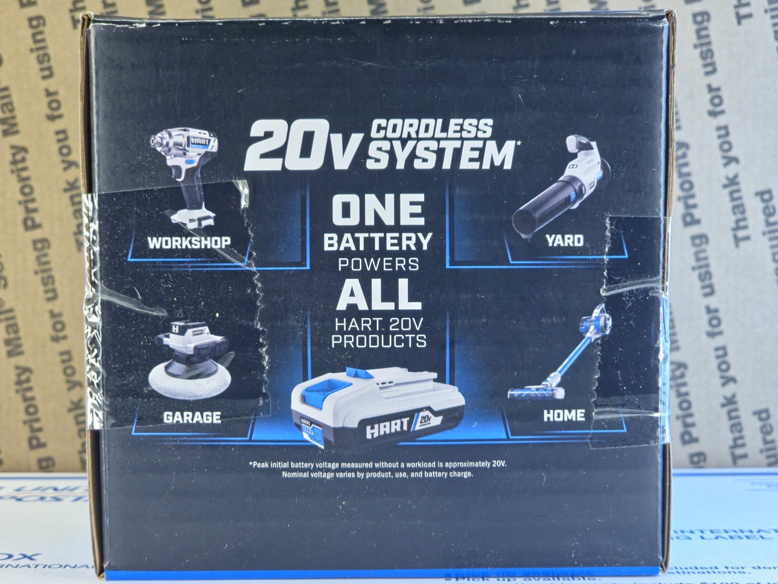 Hart 20-Volt Cordless 1/4&Prime; Sheet Sander – HPSD50 (Tool Only)