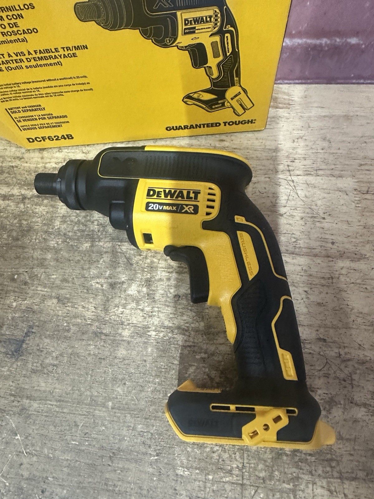 DEWALT 20V DCF624B Screw Gun With Threaded Clutch Housing (Tool Only) 2-97