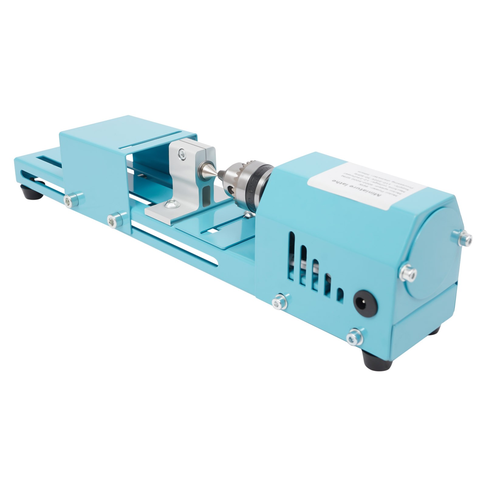Mini Wood Lathe 5.51&Prime; *1.97&Prime; Woodworking Machine 4000-9000rpm 110-240v