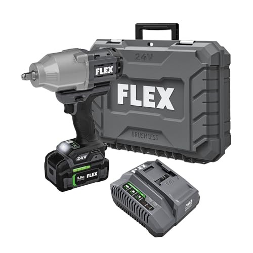 FLEX 24V Brushless Cordless 1/2-Inch 1,150 Ft-Lbs High Torque Impact Wrench