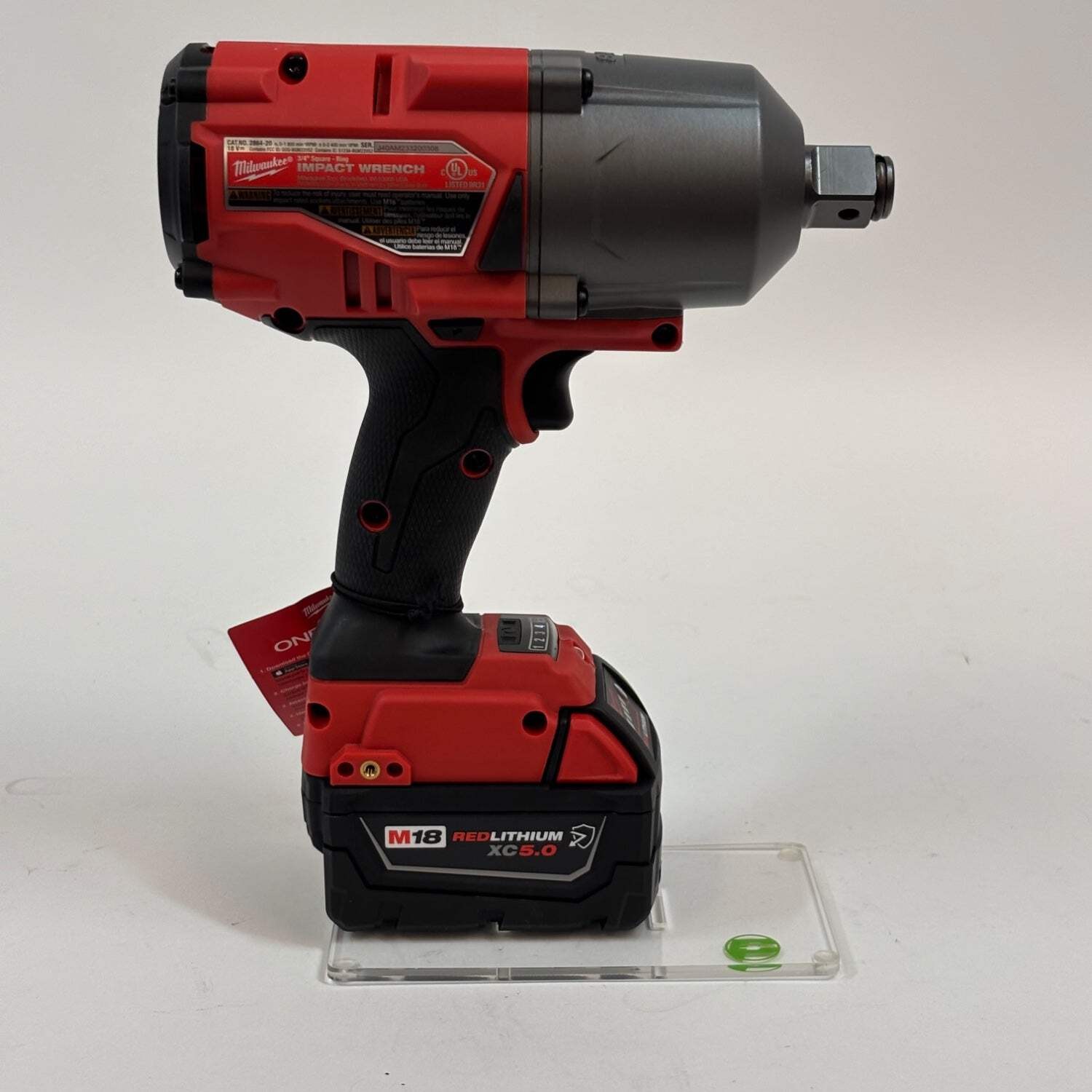 Milwaukee 2864-22r M18 FUEL™ 3/4&Prime; Impact Wrench with Friction Ring Kit – Red