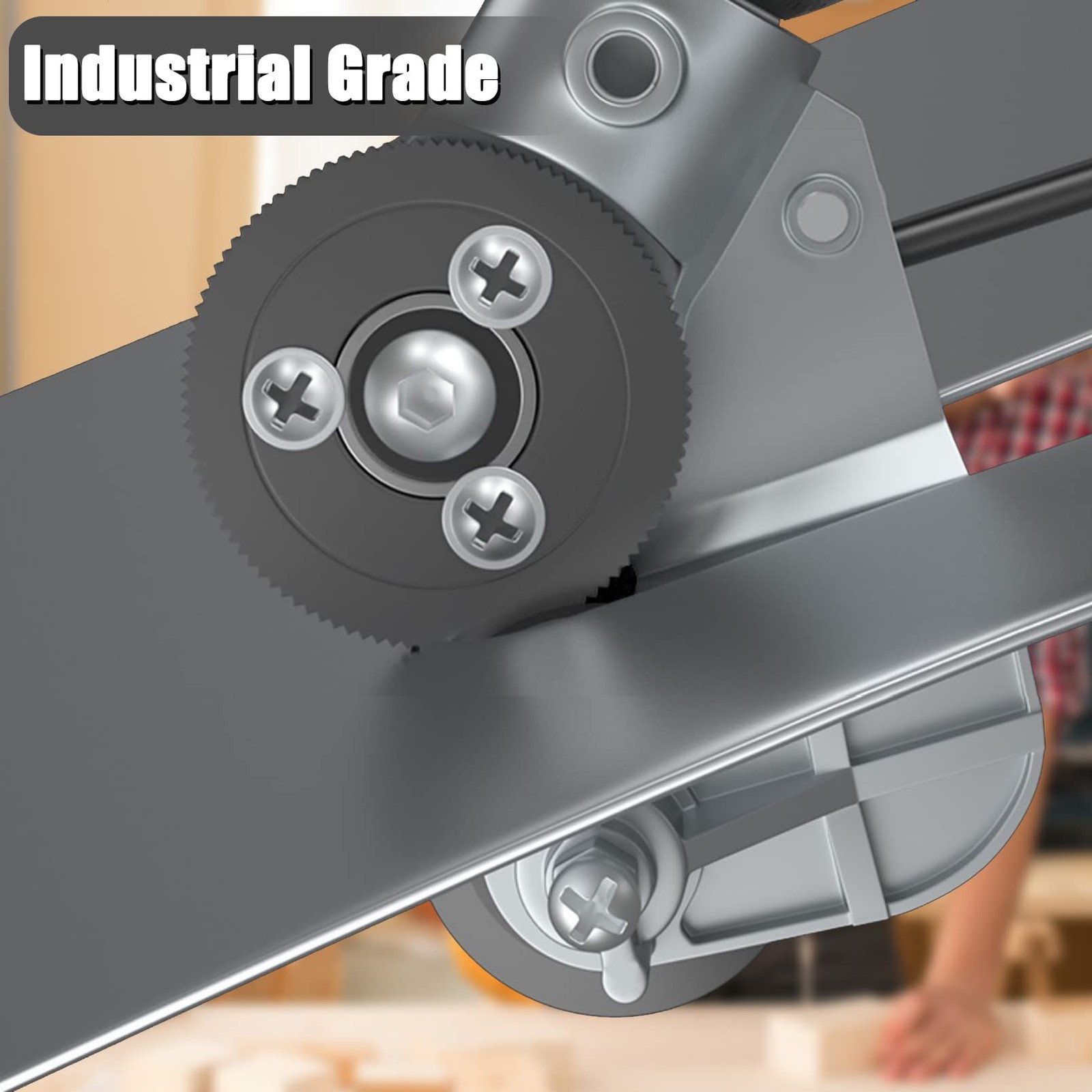CZS Sheet Metal Cutter for Drill, Drill Attachment Style 1
