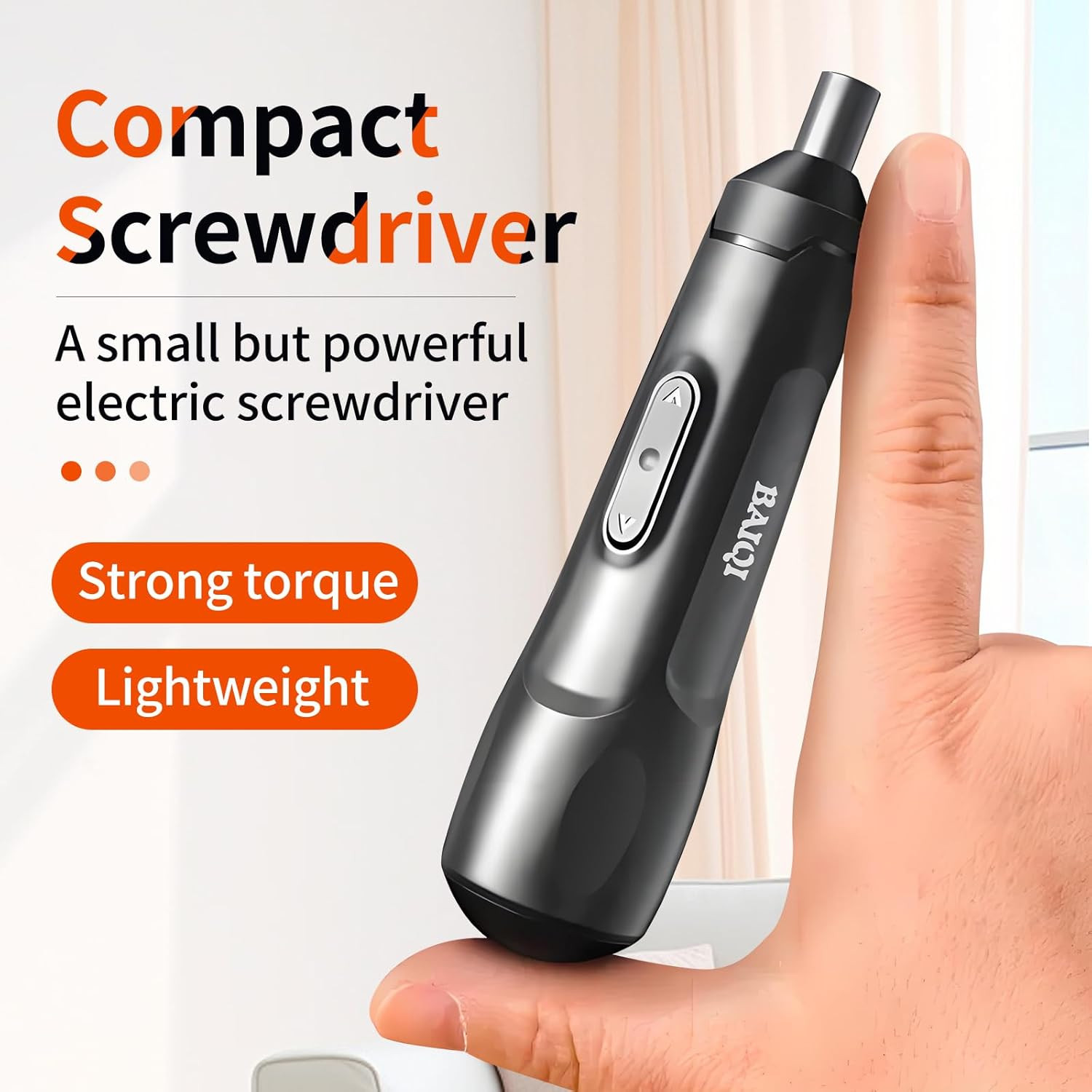 Mini Electric Screwdriver Set,3.7V 800 MAH USB-C Rechargeable Cordless Rotary To