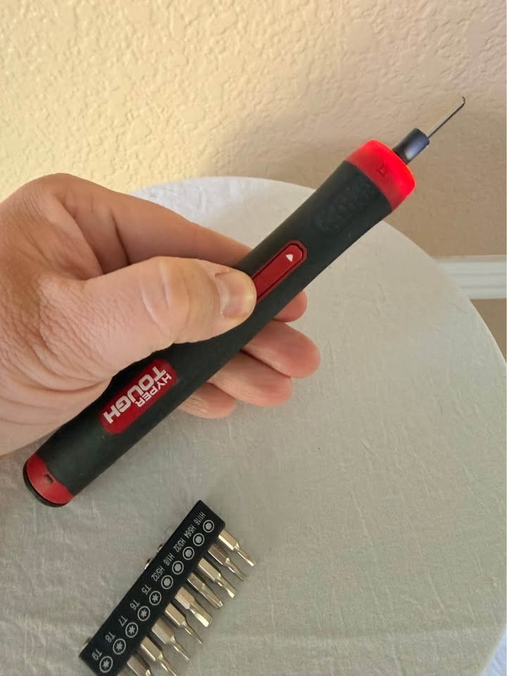 Hyper Tough 4V Cordless Precision Screwdriver Set