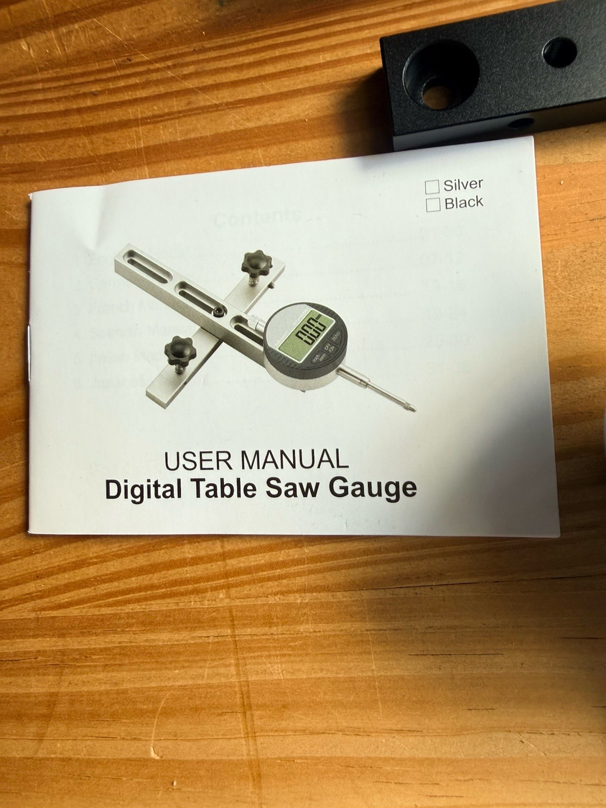 0-1 » Digital Dial Indicator Table Saw Gauge Suitable for Table Saws with a Groo