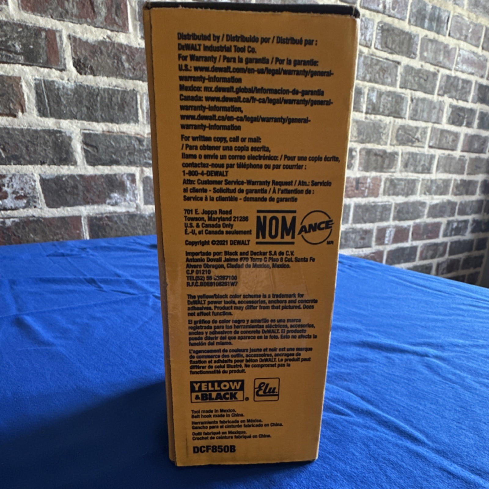 DEWALT ATOMIC Compact DCF850B 20V Brushless Heavy Duty Impact Driver