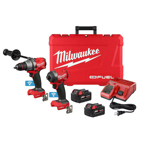 Milwaukee Tool 3696-22 M18 Fuel 2-Tool Combo Kit W/ One-Key