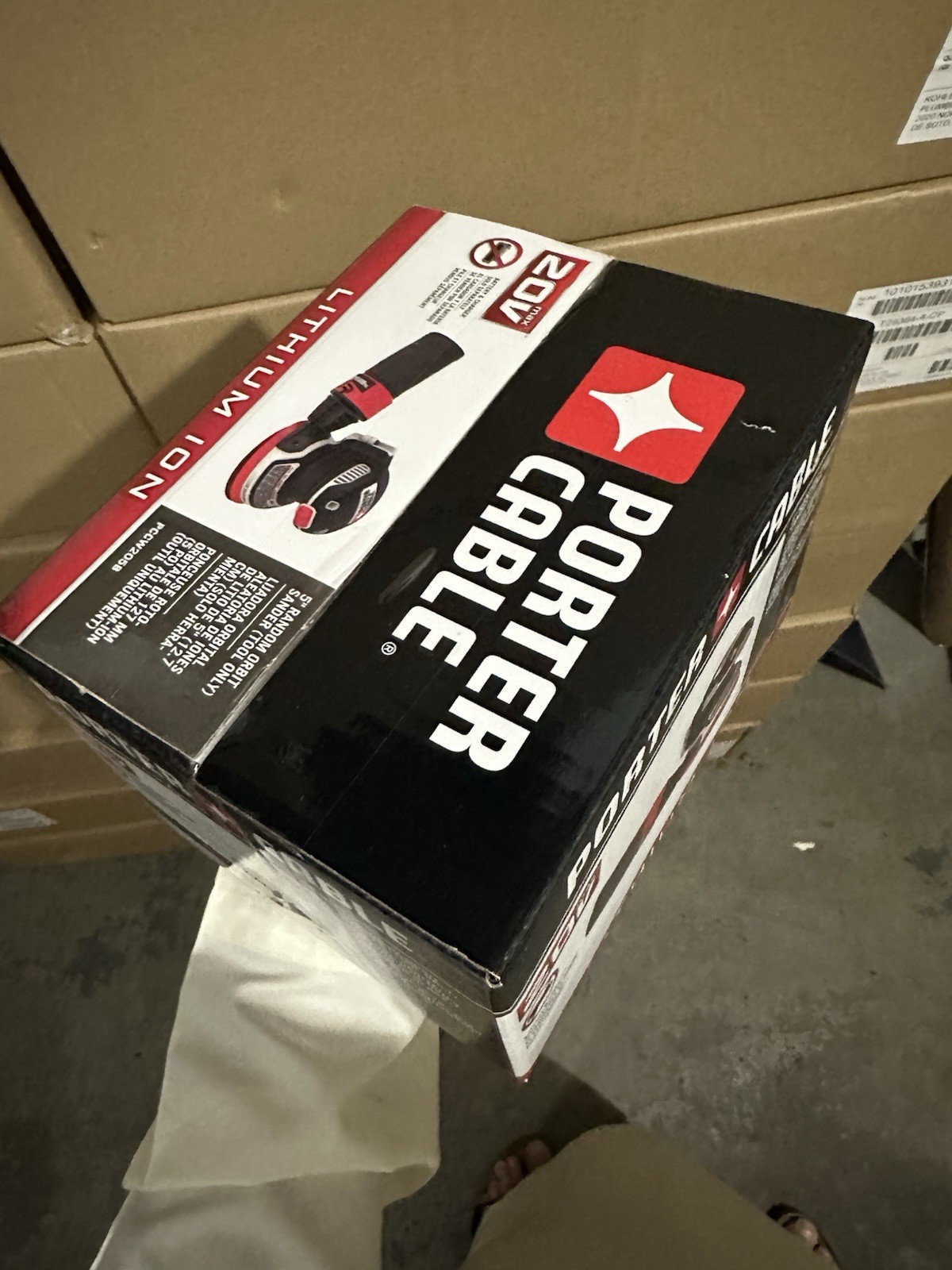 PORTER-CABLE PCCW205B 20V Max Cordless Random Orbital Sander