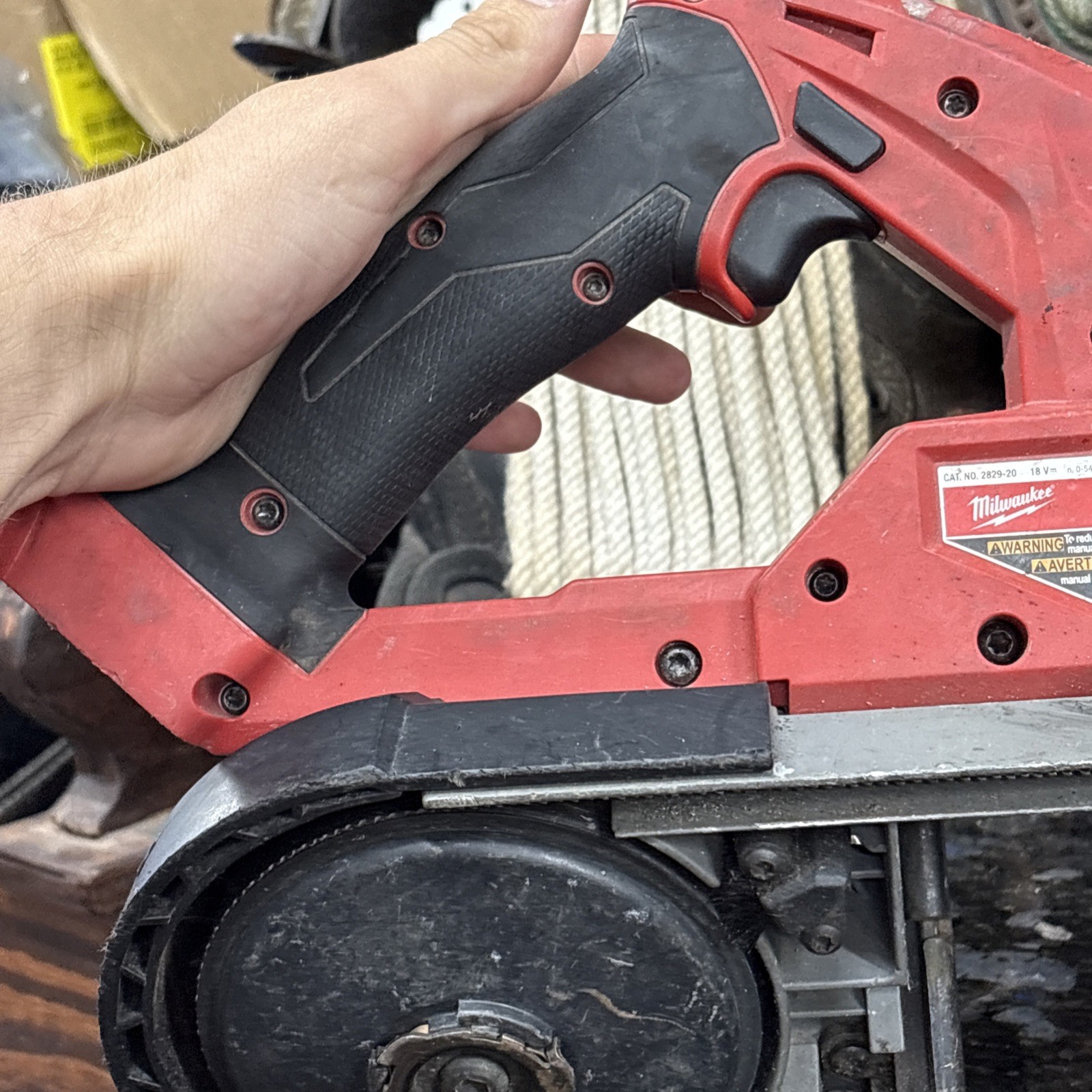 Milwaukee Compact Band Saw 2829-20 W Batt