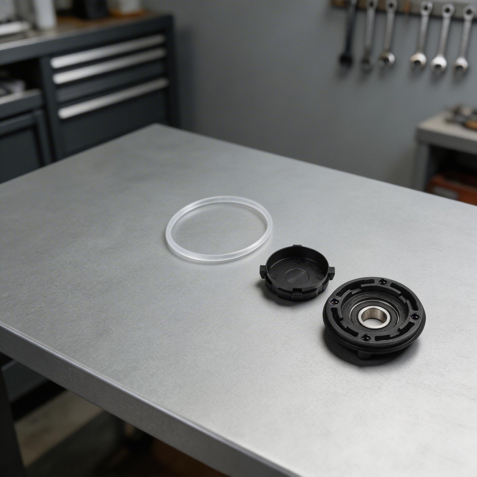 Parts Set Bearing Housing Belt and End Cap for For Orbital Sander Models