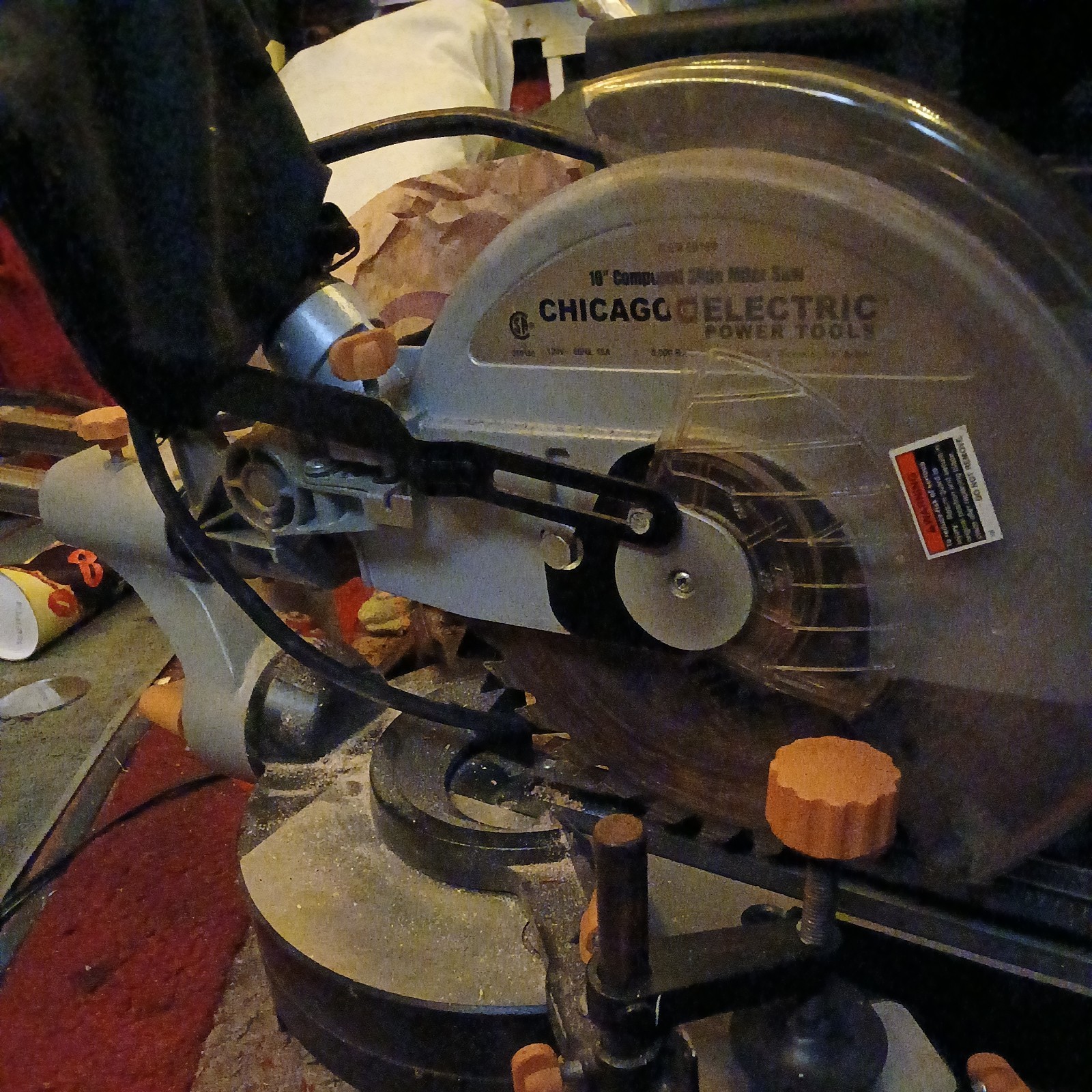 Chicago Electric Power Tools 10&Prime; Sliding Compound Miter Saw