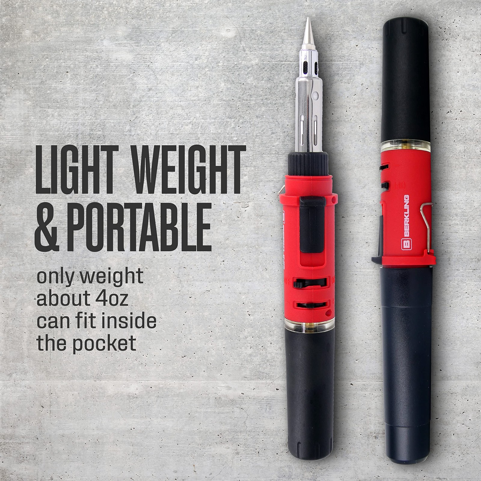 Bsg568 Butane Soldering Iron Kit Selfignite Instant Start Portable Cordless Weld