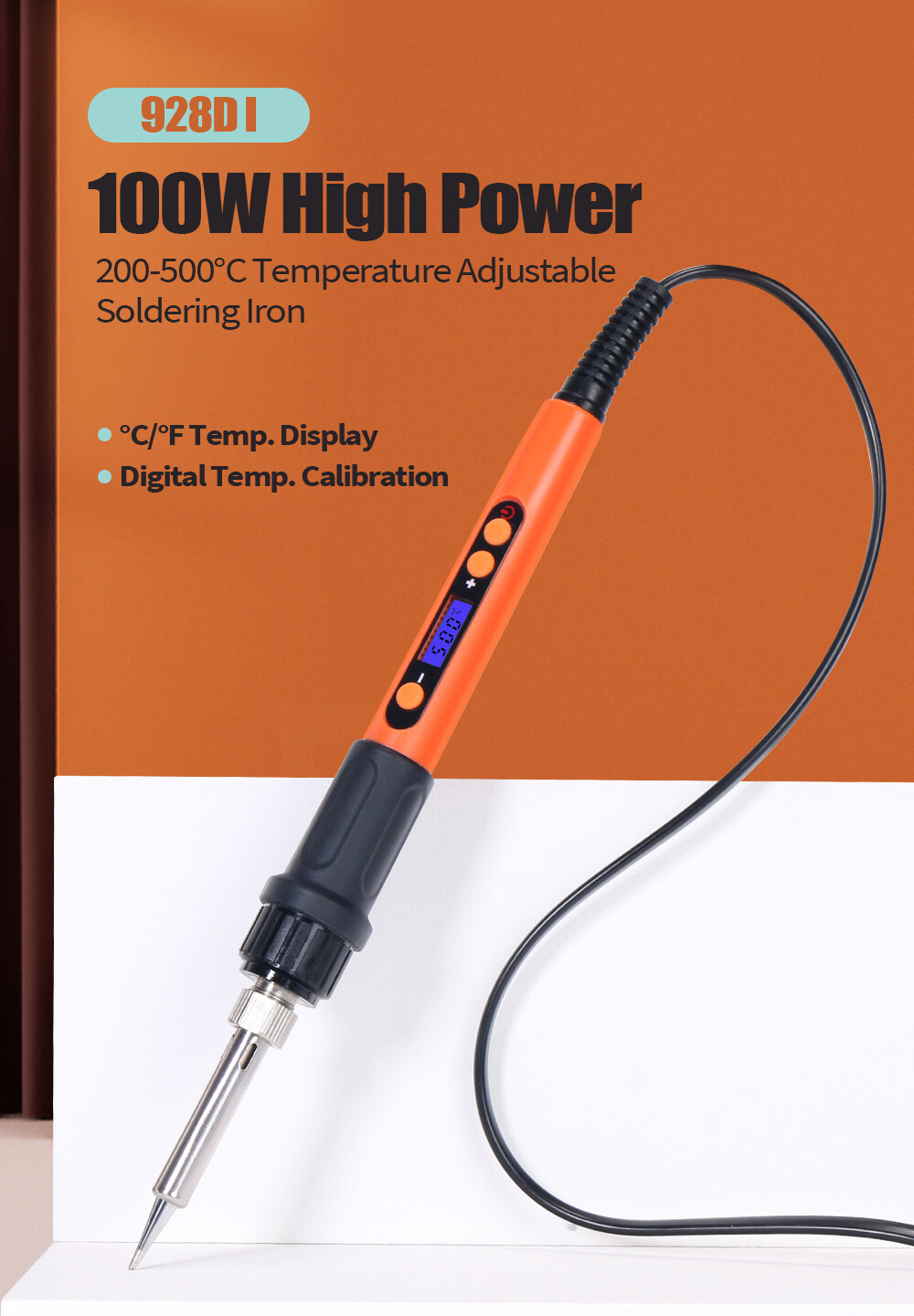 Soldering Station Kit Adjustable Temperature 100W Digital or 60W Analog Tool US