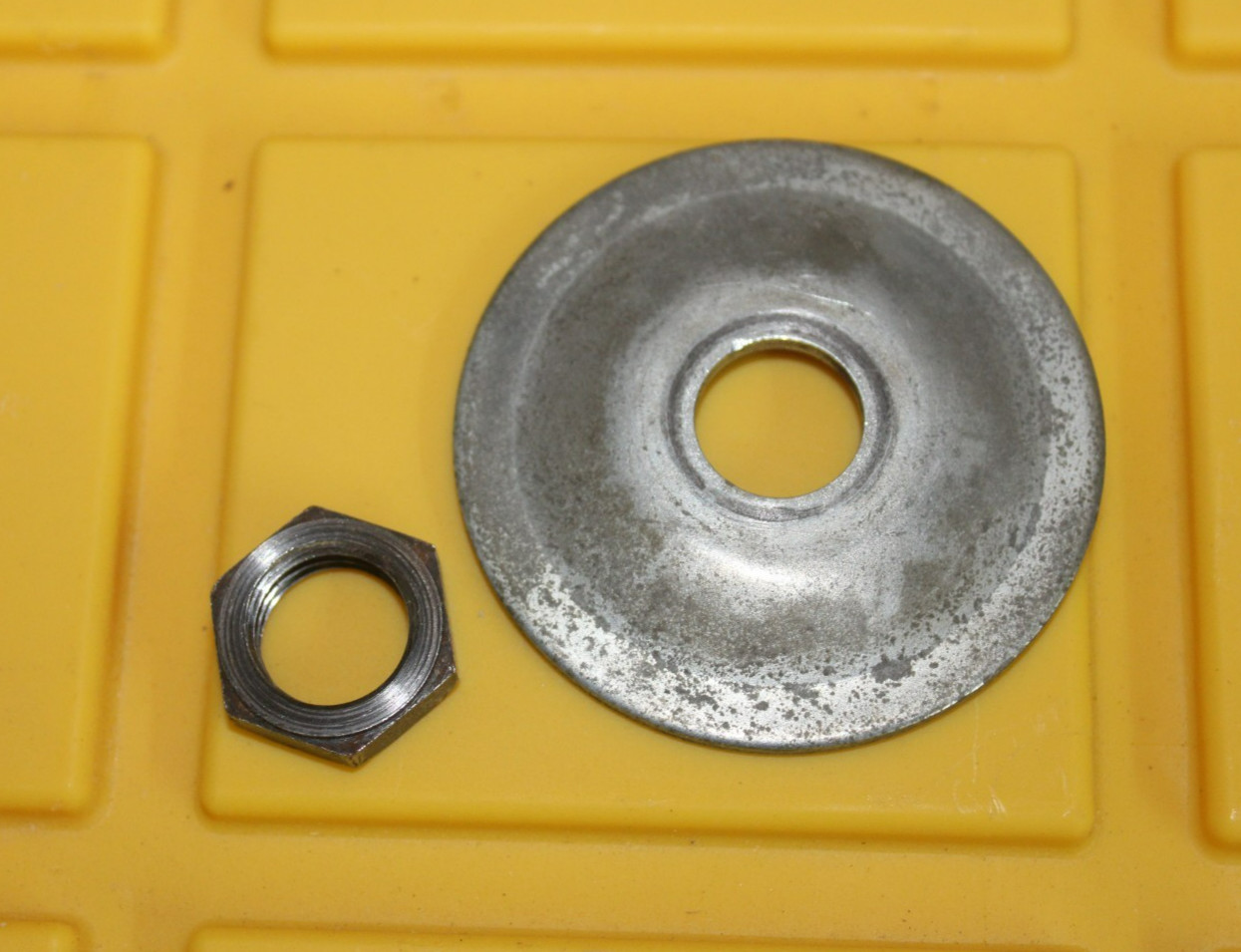 Delta/Rockwell 34-621 ARBOR NUT & FLANGE Part 9&Prime; Table Saw May Fit Others