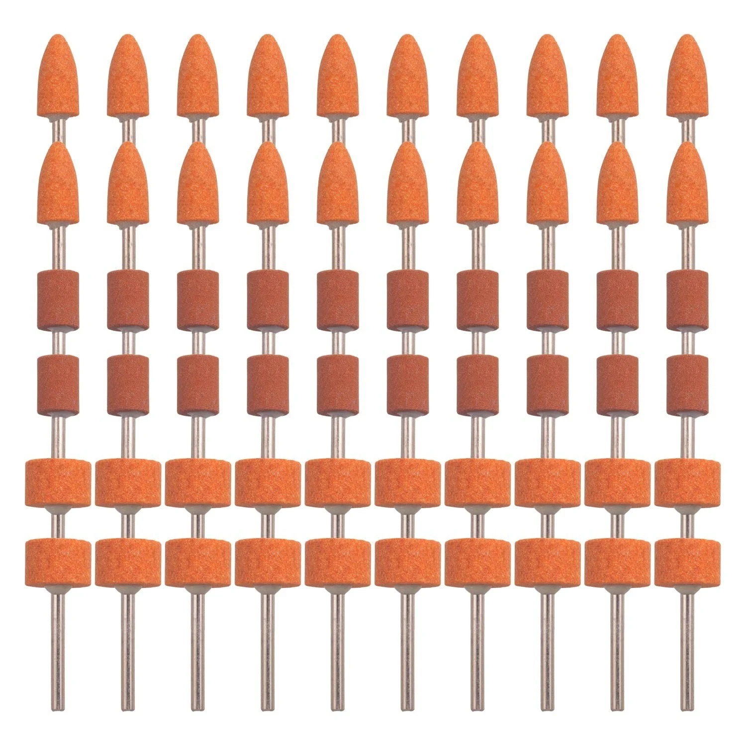 60Pcs Sanding Bits for Dremel Rotary Tool, A Strong Grinding Stones Bits with…