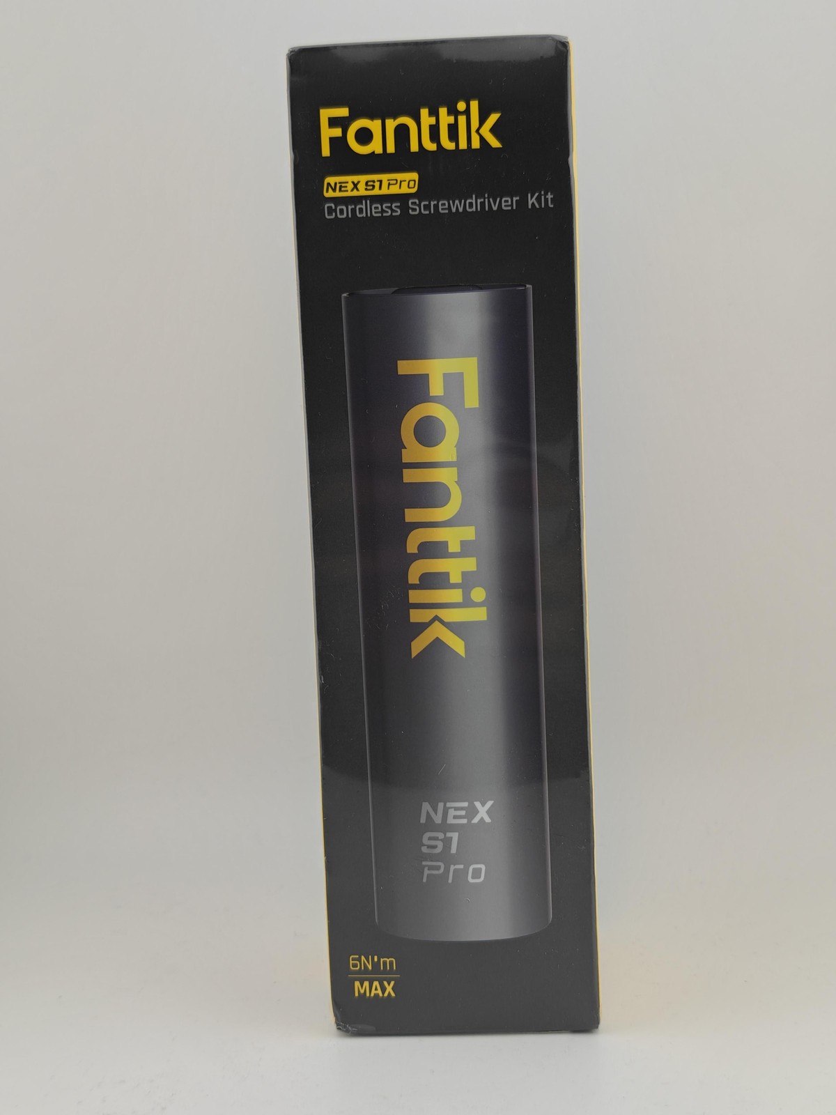 Fanttik NEX S1 Pro Cordless Screwdriver Kit 6Nm Max Gray USB 16 Bit Set New