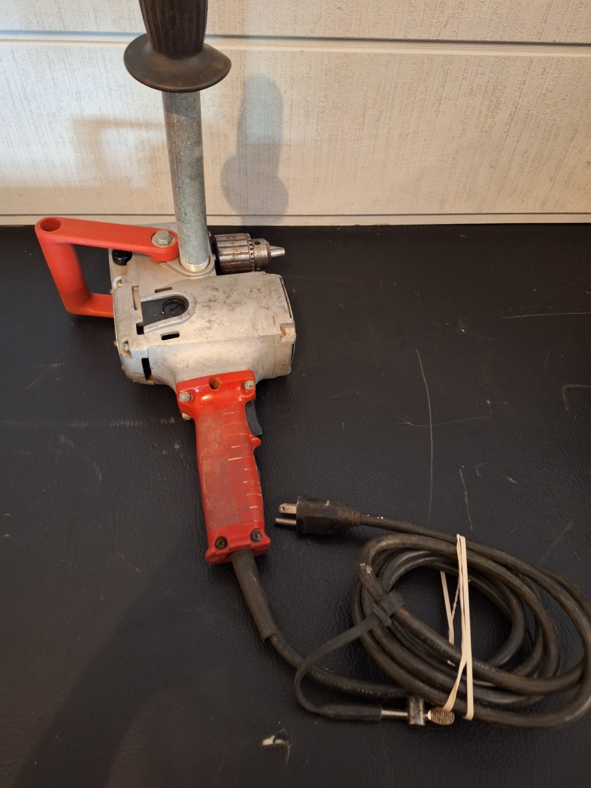 Milwaukee Hole Hawg Heavy Duty Corded Drill Tested and Works Made in USA 300RPM