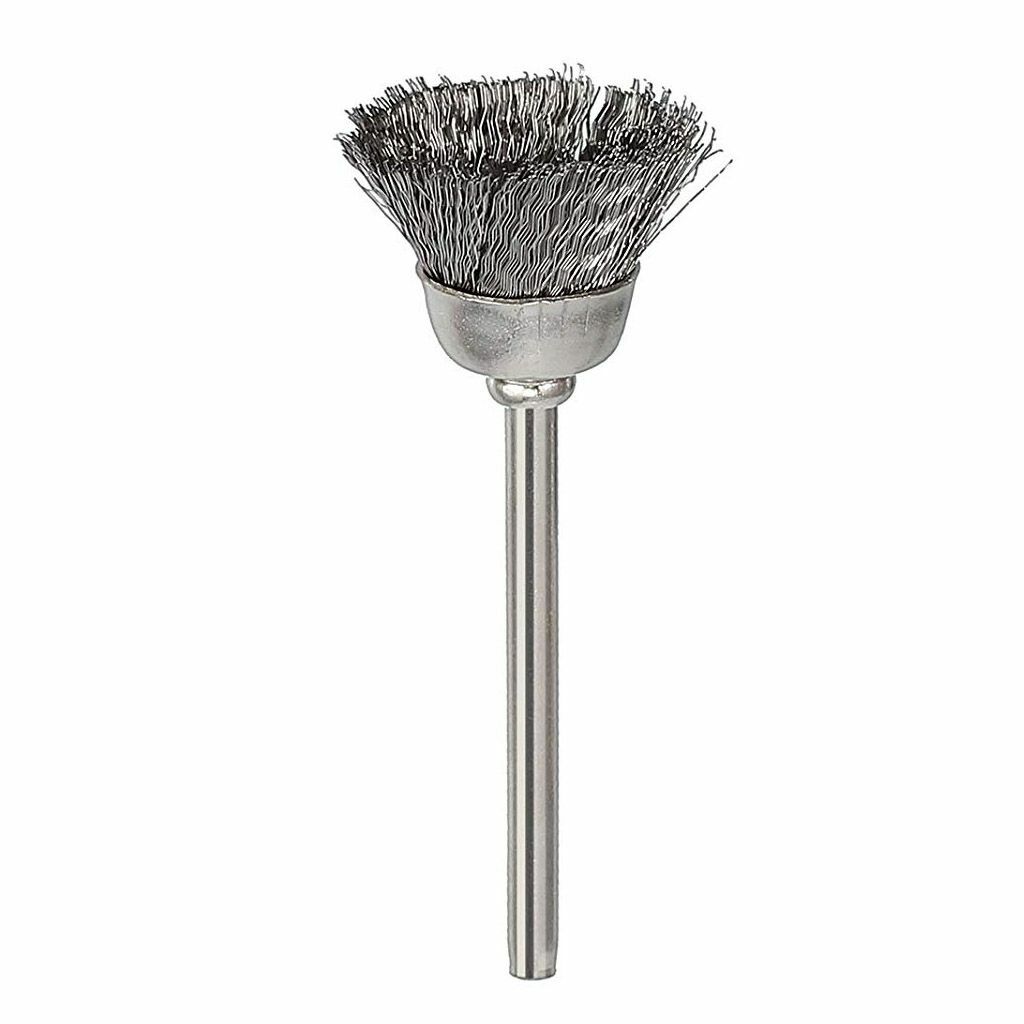 5-30PC Wire Brushes Stainless Steel Dremel Tool Rotary Die Grinder Removal Wheel