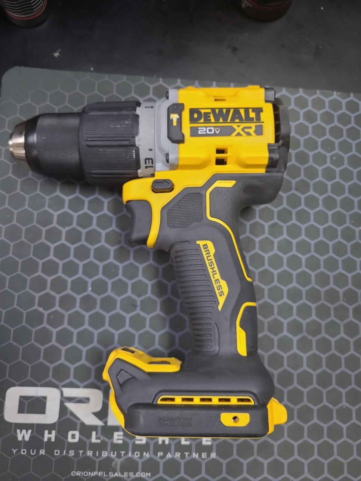 DEWALT 20V MAX XR 1/2 in. Hammer Drill/Driver Tool-Only Yellow/Black