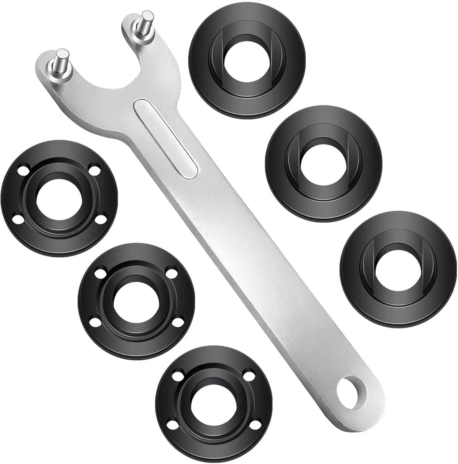 Grinder Flange Lock Nut Wrench Fit Milwaukee Dewalt Makita 4-1/2&Prime;5&Prime; 5/8-11 Parts