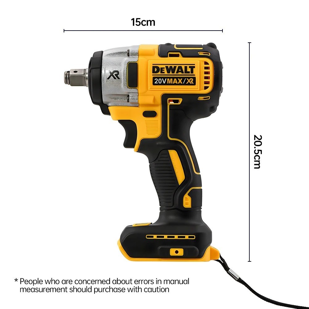 DeWalt DCF880 Cordless Brushless Impact Wrench 205Nm LED 3250RPM Power Tool ONLY