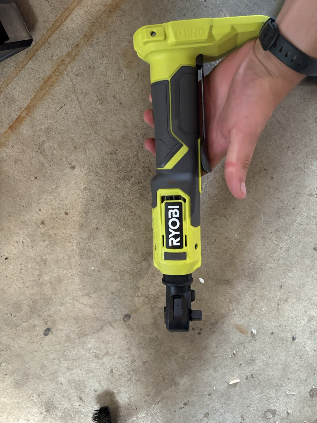 RYOBI ONE+ 18V MULTI-SIZE RATCHET 35FT-LBS TORQUE PCL280B TOOL ONLY