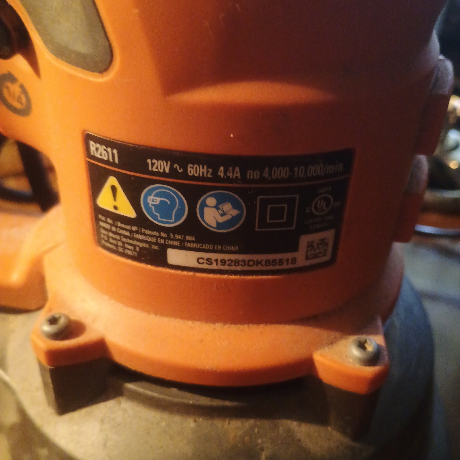 RIDGID 6in 120V Random Orbit Sander (R26011)