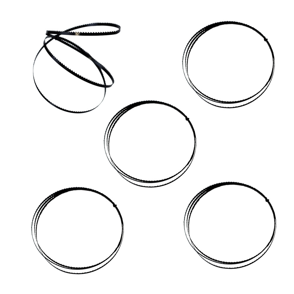 5PCS Band Saw Blades 59-1/2&Prime;Long, 1/2&Prime; Width, 0.02&Prime; Thick, Carbon Steel