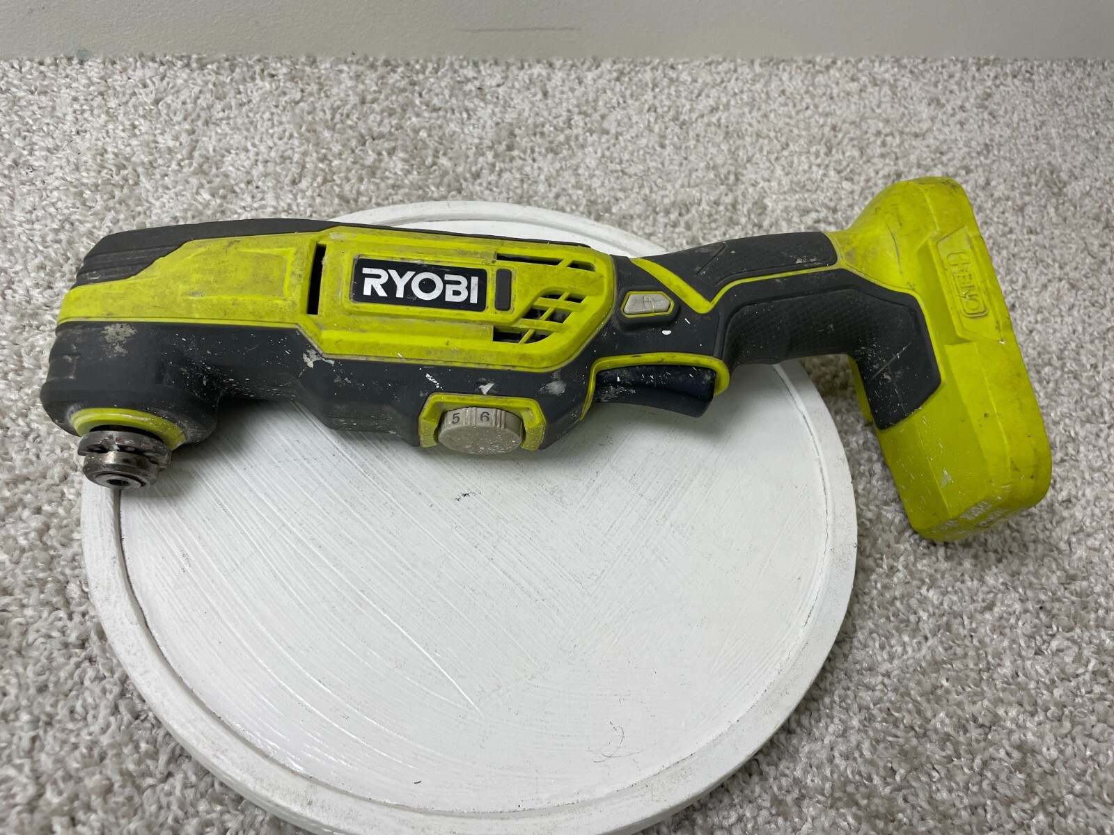 Ryobi P343VN Compact LED Cordless Oscillating 18V One Multi-Tool Tested/Works