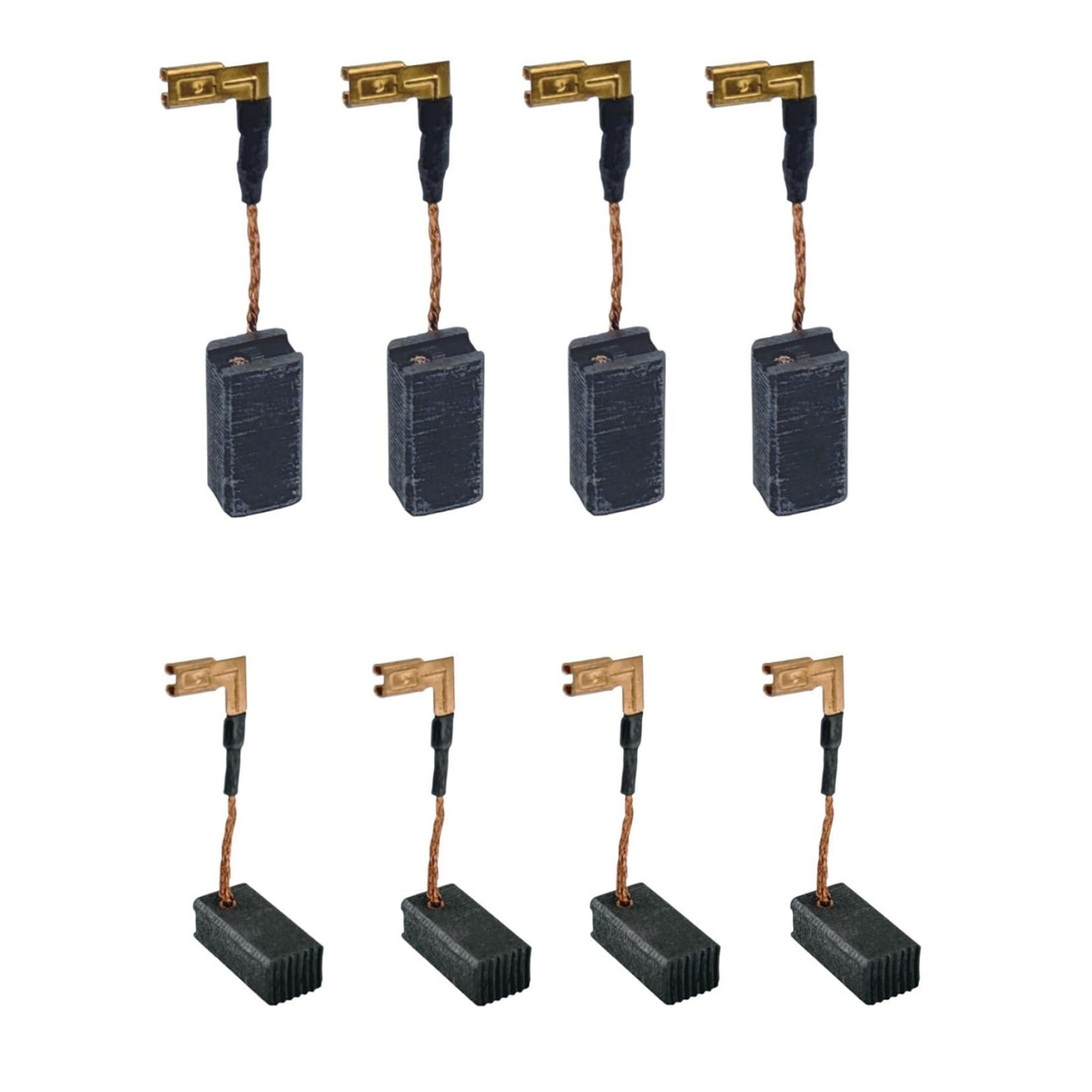 8 Pack Carbon Motor Brush Compatible For DeWalt DWE4011 DWE4011N DWE4012 DWE4120