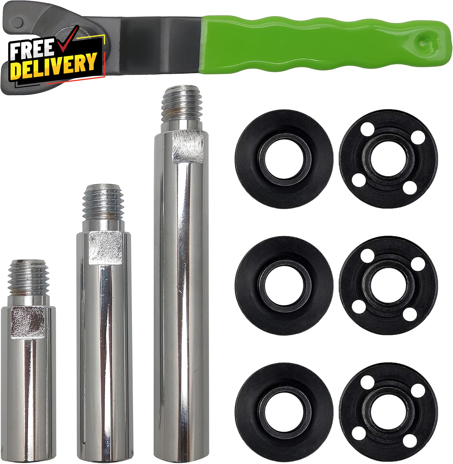 5/8-11 Angle Grinder Extension Shaft Connecting Rod with Grinder Adjustable S…
