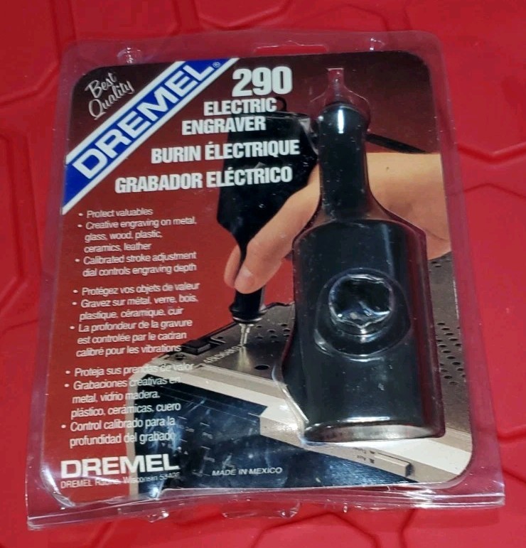 Dremel Model 290 Electric Engraver Tool 5 Speed, Adj. Depth NEW *FREE SHIPPING*