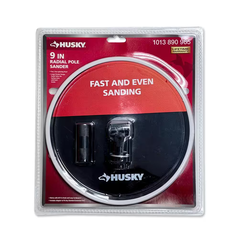 9 in. x 9 in. Radial Drywall Pole Sander