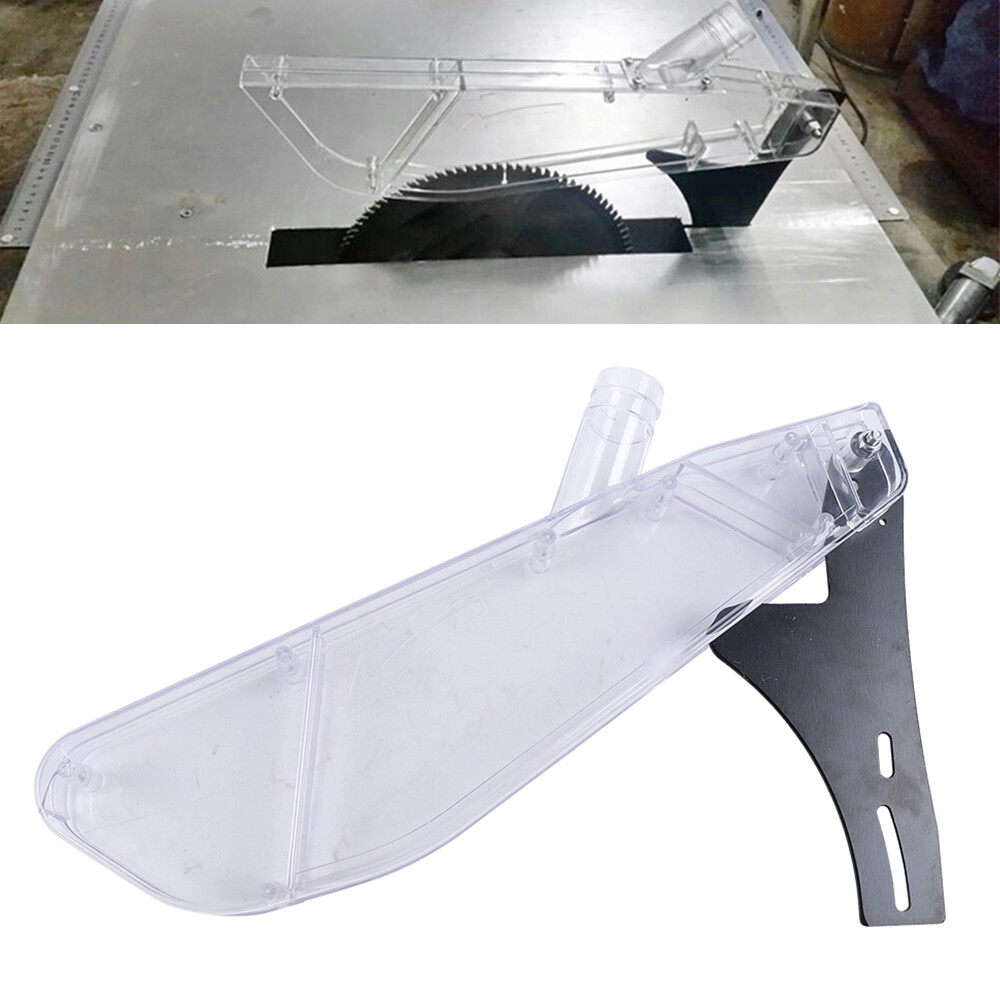 Table Saw Blade Guard with Vacuum Port and Splitter Blade Guard & Dividing 12&Prime;