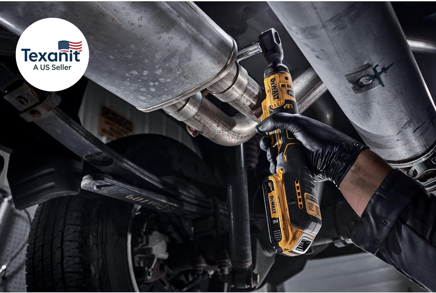 ATOMIC 20V MAX* Cordless Ratchet, Brushless, 3/8 In., Tool Only (DCF513B)