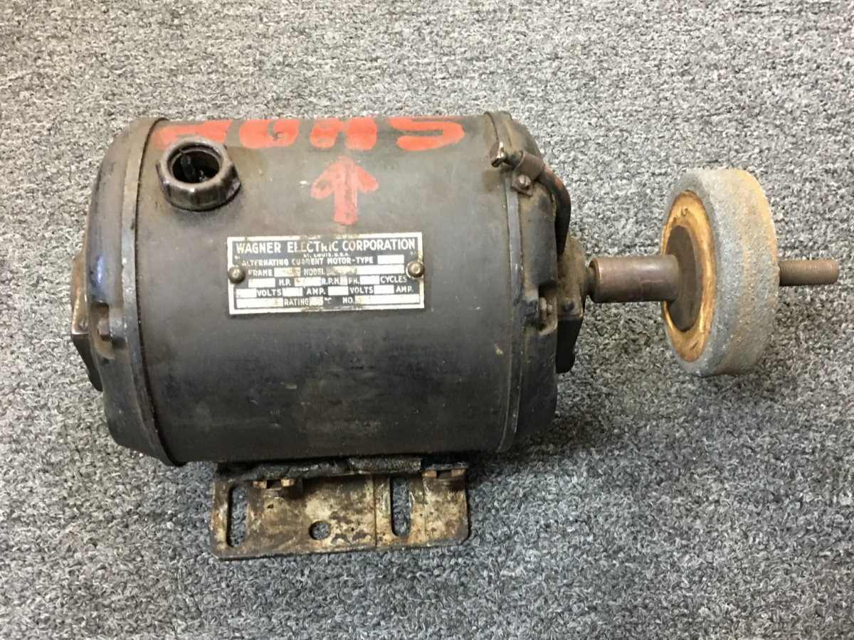 WAGNER ELECTRIC CORPORATION, ALTERNATING CURRENT MOTOR TYPE RAR, USA, UNTESTED