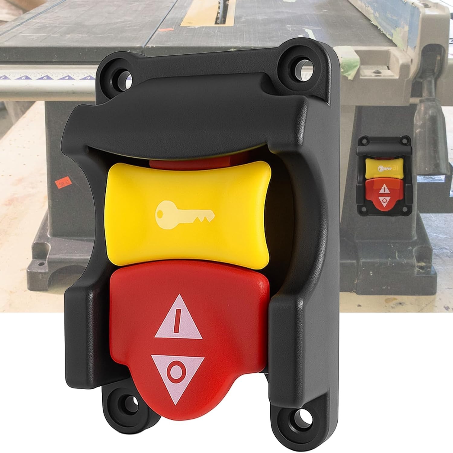 Table Saw Switch Replacement Compatible with Ryobi and Craftsman, Paddle On/Off