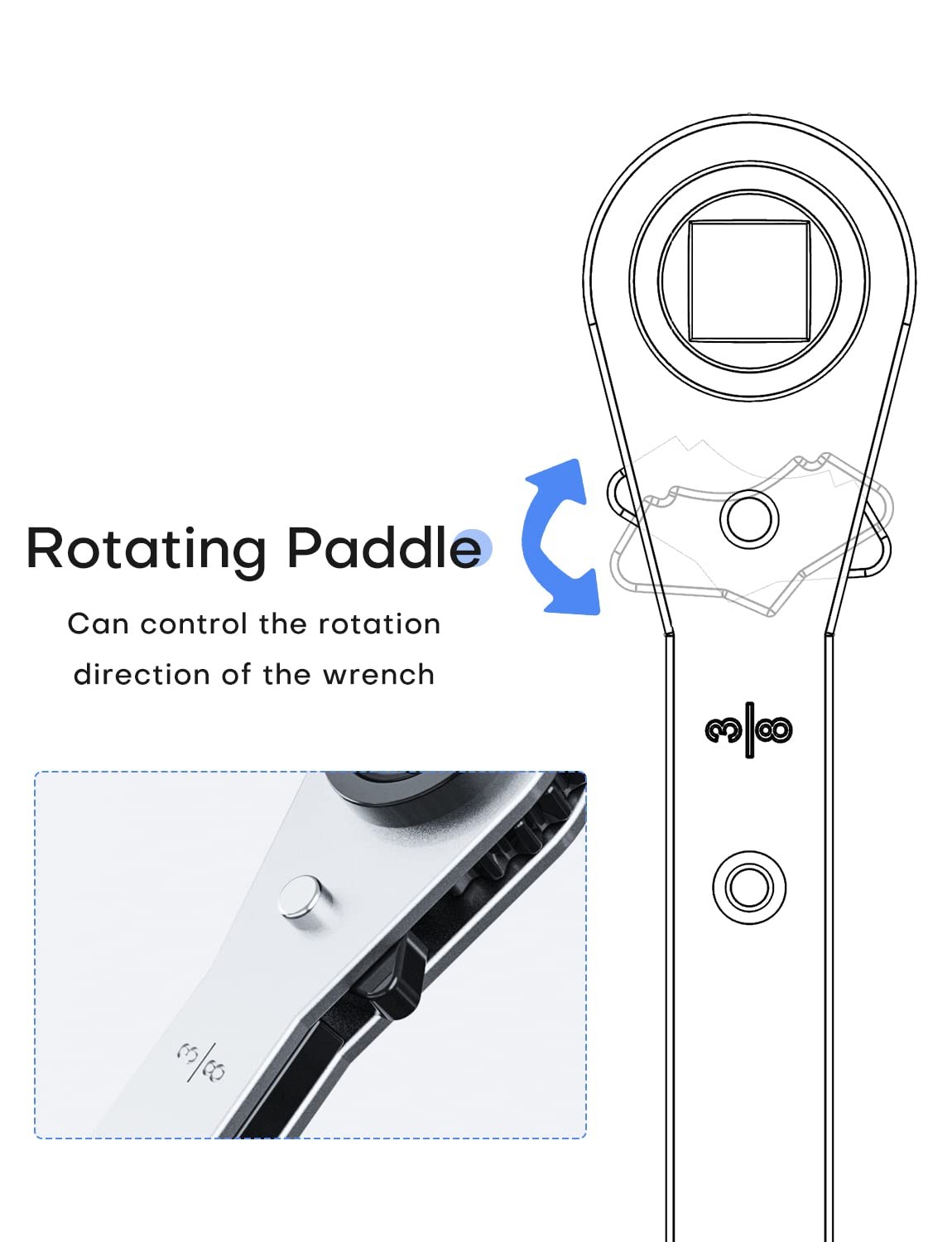 HVAC Service Wrench, Refrigeration Ratcheting Wrench 3/8” 1/4” 5/16 » 3/16 » …
