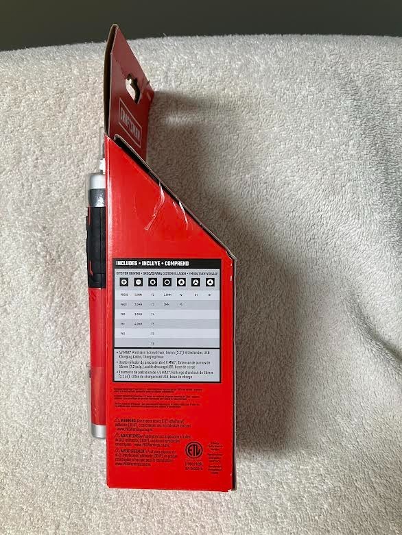 Craftsman 4V Cordless Screwdriver LED 25-Piece Set New!