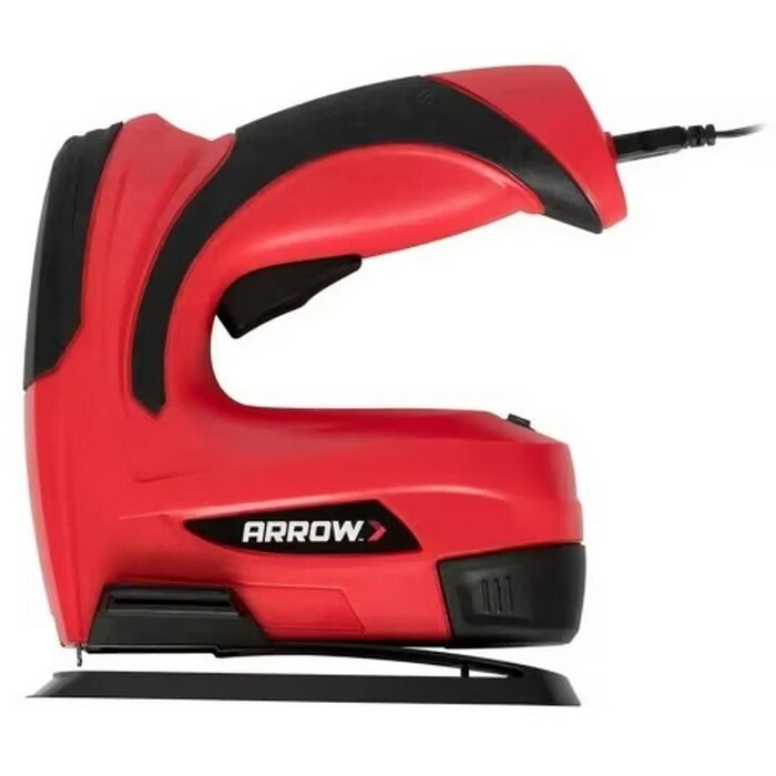 Arrow E21 Cordless Electric Light Duty Staple Gun- RED