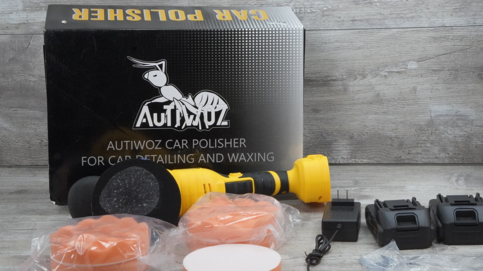 Dual Action Car Polisher 5&Prime; Random Orbital Buffer Polisher Kit Waxing Polishing