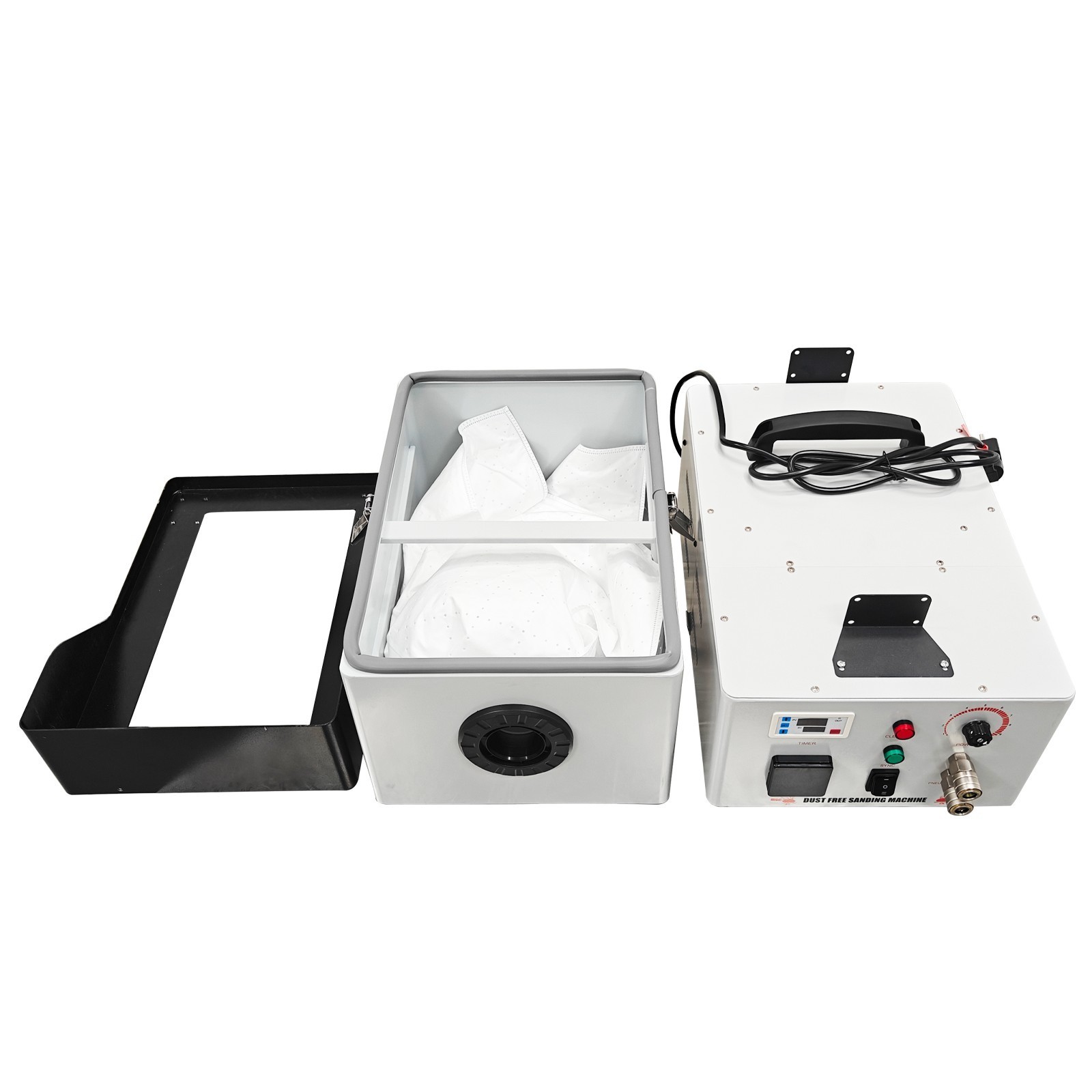 Auto Grinding Machine Electric Sander w/Dust Collection 80-400Mesh Sandpaper220V
