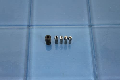 TMAX Quick Change Collet Nut Kit Set #4485 Durable collet &nut set, Silver