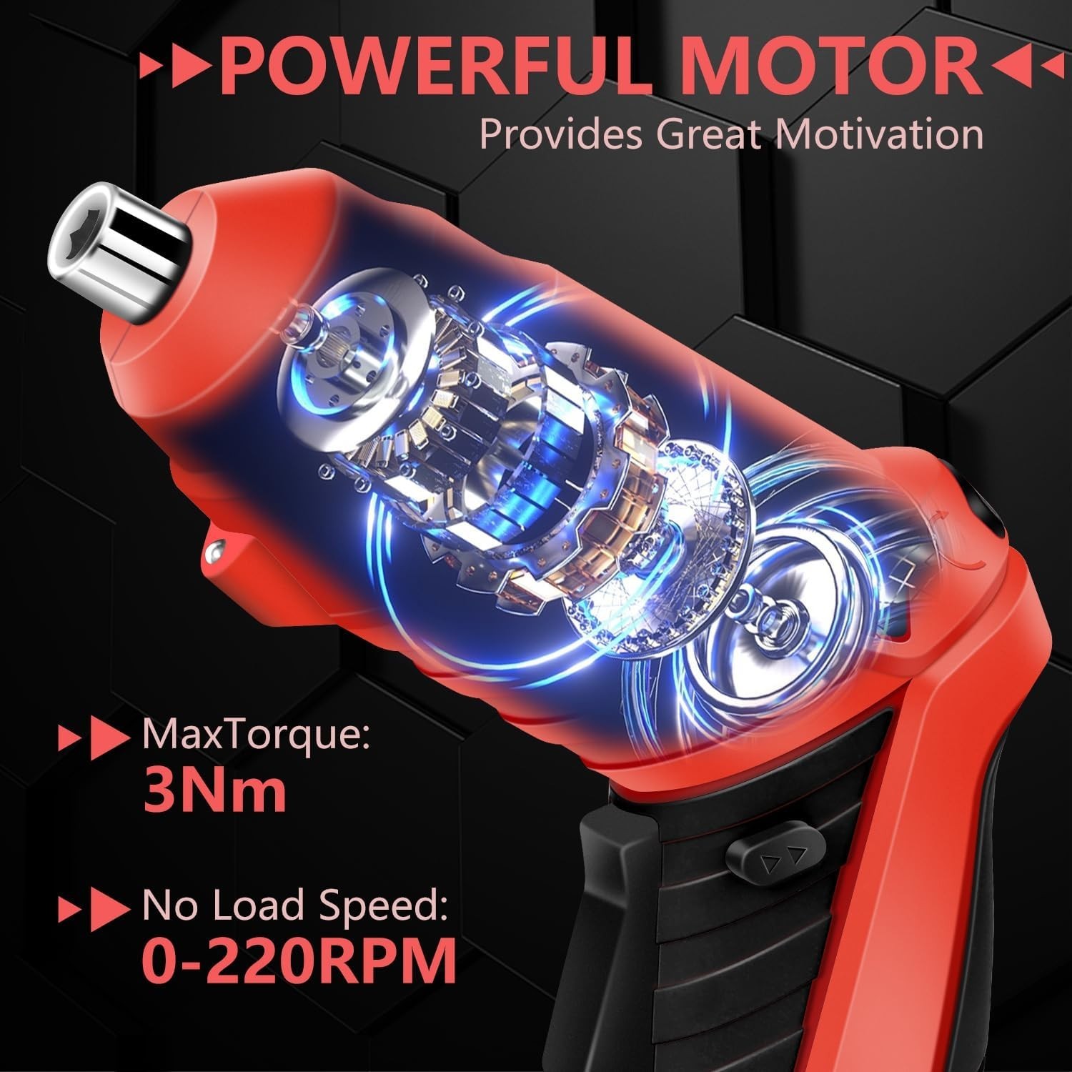 Lightweight Cordless 3.6V Screwdriver – Perfect for Furniture Assembly & Repairs