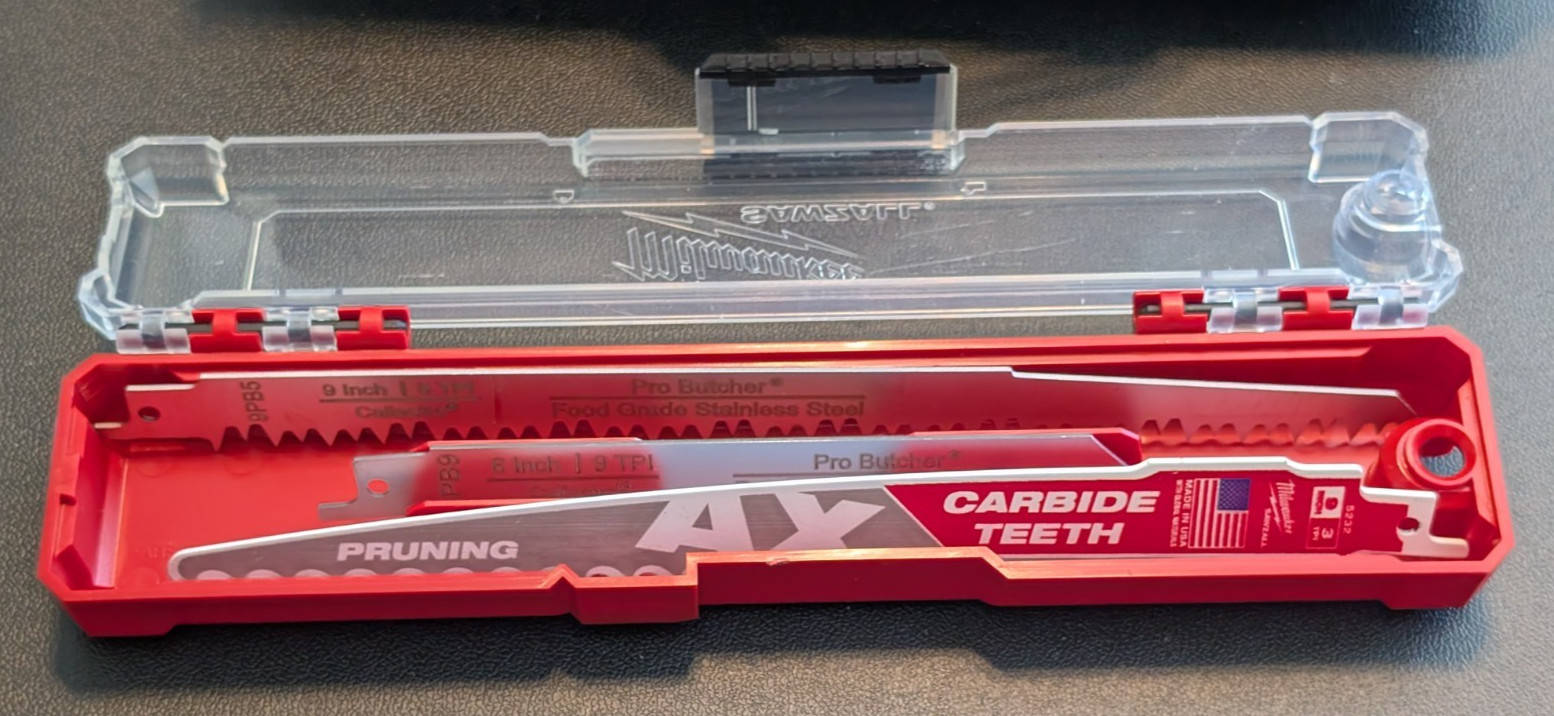 HUNTER&rsquo;S SPECIAL, Milwaukee 2420-20 Hackzall M12 Recip Saw, Blades , Case & MORE